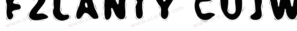 FZLANTY CUJW GB1 0字体转换